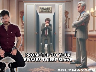 Promoted to your Boss is Toilet Slave