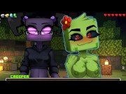 Preview 6 of Minecraft Horny Craft - Part 64 Threesome Finale Endergirl And Creeper!! By LoveSkySanHentai