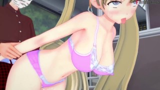 Airi Akizuki follando desnuda en el autobús | 3 | Oni chichi | Full y Patreon: Fantasyking3