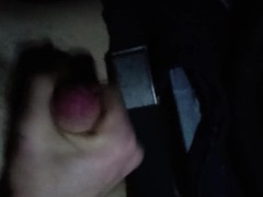 Quick jerk off on way back from work