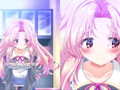 【#03 どこでも？おさわり！プリンセス☆タッチ 実況(体験版)】爆乳J〇がトイレでおっぱいやお尻を揉まれたり・・(アニメーションおさわり同人エロゲ－） 9/16