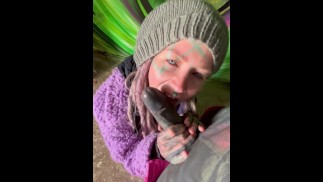 我在公共场合被涂鸦艺术家操脸