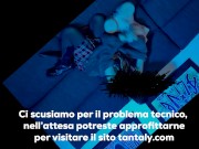Preview 1 of ITALIAN BIG TITS - Dee Z. Grace Reveals Horny Britney's Voice - Tantaly