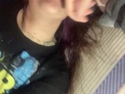 Preview 4 of Pissed in my girls hair and nut on her face in bed