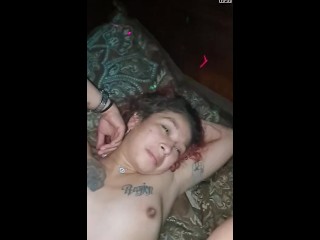 Part six of Redbone of licking ass and pussy of mixed native while I watch and enjoy the view