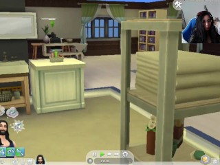 Sims 4 снова пачкается!