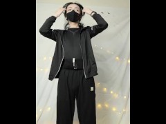 小伪娘的户外跑步准备 - Screenshot 15 of 16 - Chastity Cage