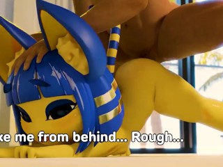 [Voiced Hentai JOI] Ankha Dominates You In Her Private Room In Egypt~ [JOI Game] [Edging] [Anal]