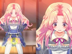 【#04 どこでも？おさわり！プリンセス☆タッチ 実況(体験版)】爆乳J〇が手マンされたりクンニされてイカされてしまい・・・(アニメーションおさわり同人エロゲ－） - Screenshot 6 of 16 - エロ ゲーム