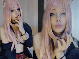 Egirl 学生放学后吸烟（我的 0nlyfans/ManyVids 上的完整视频）