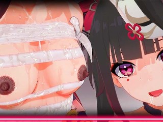 Honkai Star Ferrocarril 💦 Sparkle / Fuegos Artificiales Porno Japonés Aplastado | Anime Hentai R34 JOI WAIFU Sexo