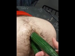Vegan double penetration