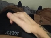 Preview 1 of Quick Jerk and Play with My MASSIVE CUMSHOT