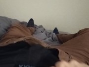Preview 3 of Quick Jerk and Play with My MASSIVE CUMSHOT