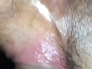 Preview 5 of Asshole close up while my boyfriend fill my pussy with her Big dick