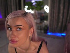 Triple satisfaction domi-lush-dildo wet pussy