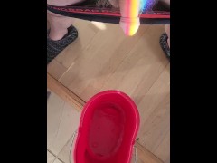 Last drop of rainbow juice , did not press record button!