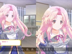 【#05 どこでも？おさわり！プリンセス☆タッチ 実況(体験版)】爆乳J〇がはだかんぼにされてクンニされまくり・・・(アニメーションおさわり同人エロゲ－） - Screenshot 16 of 16 - Bigtits Hentai