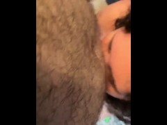 Hot brunette sucks big white cock - Screenshot 6 of 16 - Big Boobs
