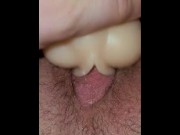 Preview 2 of FTM Fucks Pussy with Big Clit