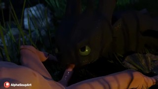 Toothless Sucks Dick At Humans