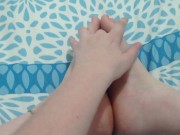 Preview 3 of I masturbate with my feet - pinay