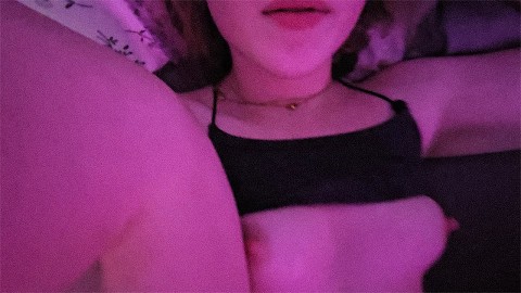 Her pussy gets so wet and wet during hardcore fuck, she moans too, amateur hard fuck POV  Cum inside