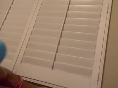 Using the Cake Stroker to make myself cum