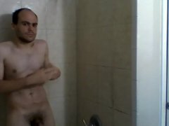 Guy in the shower