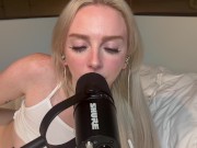 Preview 3 of POV ASMR Sex Roleplay. Sucking, Riding, Wet Pussy Sounds & Cumming All For You - Remi Reagan
