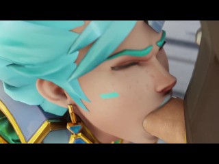 Overwatch Tracer Blowjob | Kreisake