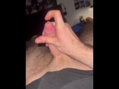 Edging my hard cock