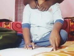 Indian telugu school girl fucking neighbour 