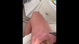 Fucking my sleeve with a 9 inch cock