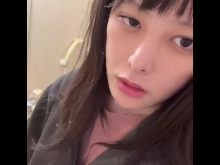 Cute Japanese Shemale Ladyboy Peeing Video