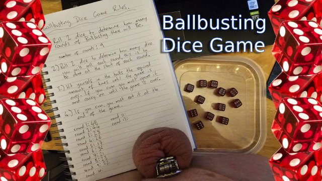 Ballbusting Dice Game CBT