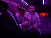 Preview 1 of Crazy sex scene in limousine with horny MILF