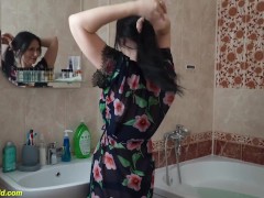 hairy bush mature takes a soapy shower - Screenshot 1 of 16 - Sexycuckold