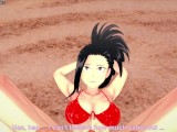 Momo Yaoyorozu Gives You a Footjob At The Beach! My Hero Academia POV