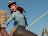 Police Girl Dva Hot Ass Jerking And Getting Cum In Aquapark | Hottest Overwatch Hentai 4k 60fps