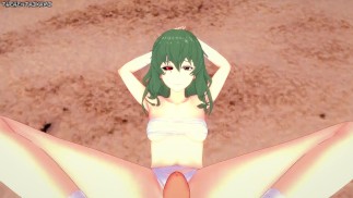 Это Ёсимура Дарит Вам Футфетуру На Пляже! Токийский Упырь Ноги от первого лица