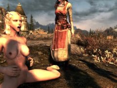 Sex with blonde in Skyrim