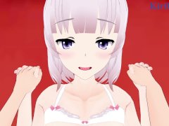 Arisu Sakayanagi and I have intense sex in the bedroom. - Classroom of the Elite Hentai
