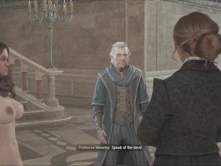 Hogwarts Legacy Nude Gameplay 2 - Naked in Hogwarts