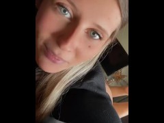 Blonde babe wants you closer