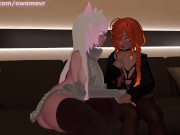 Preview 2 of Hot Mommy fucks her daughters cute Femboy boyfriend [Fakyra Xoxo Collab] - VRChat erp