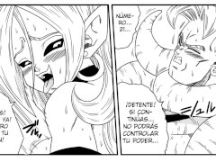 Dragon ball Androide 21 Cachonda Es Follada Hasta Venirse - Manga Porno En Español