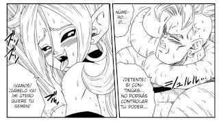 Dragon ball Androide 21 Cachonda Es Follada Hasta Venirse - Manga Porno En Español
