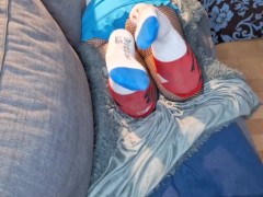 Miss Fantasyful's Feet, Legs, and Booty of Harley Quinn for a Day