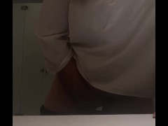 Sneaky Masturbation in Public Rubbing My Pussy Until I Cum